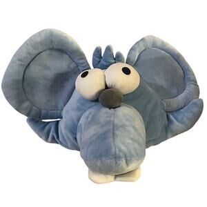 Universal Studios The Simpsons Itchy Blue Mouse Hat Plush Character Cap USED